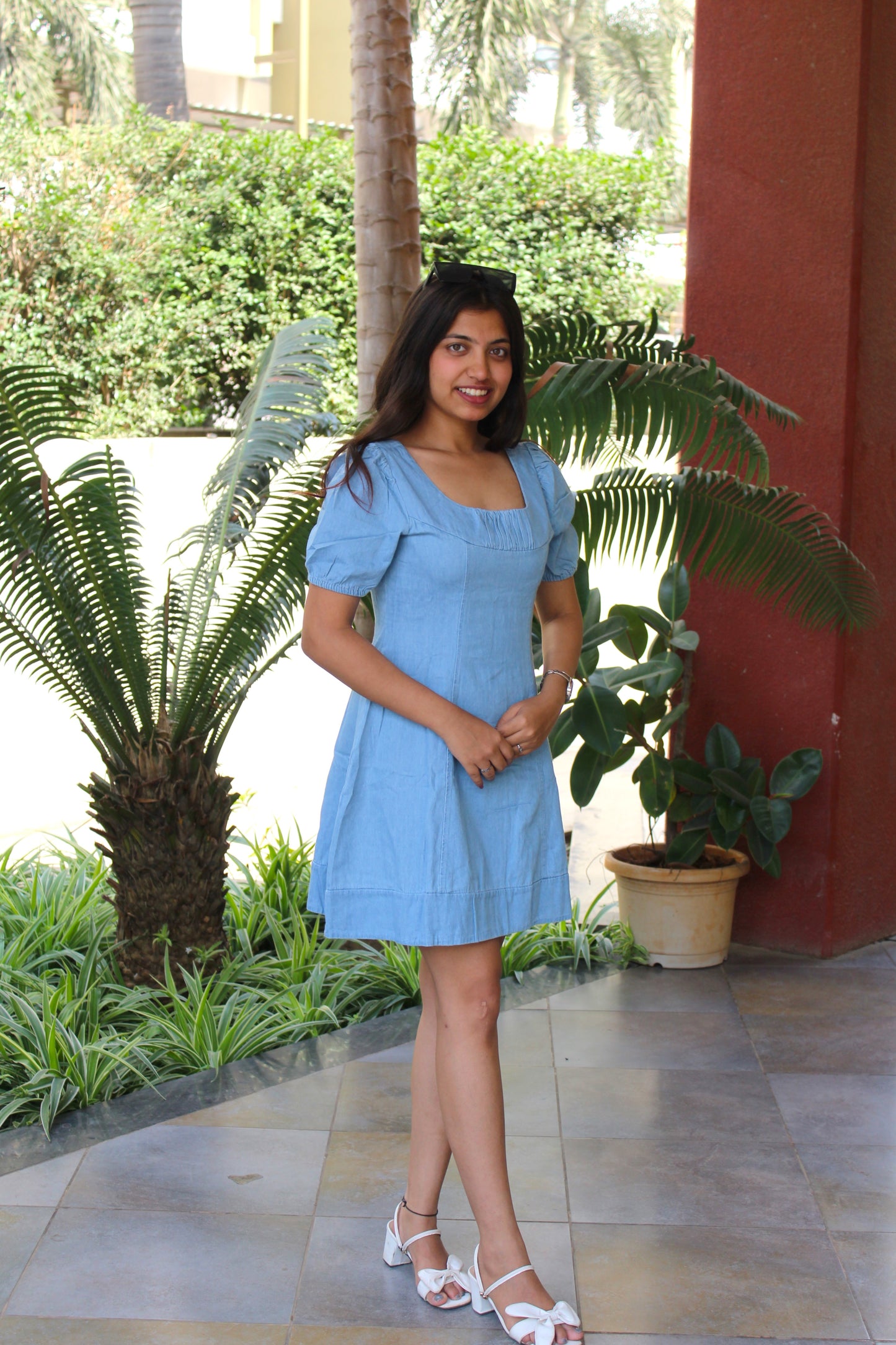 Denim Aline Dress