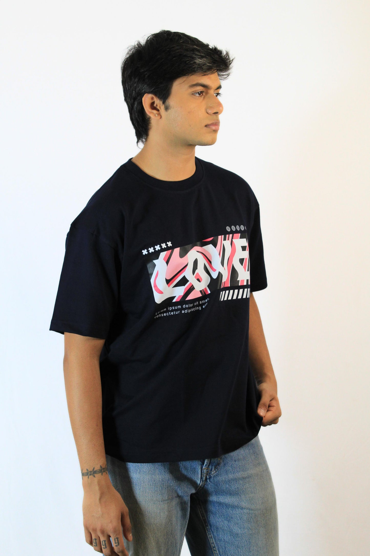 Love Graphic Print