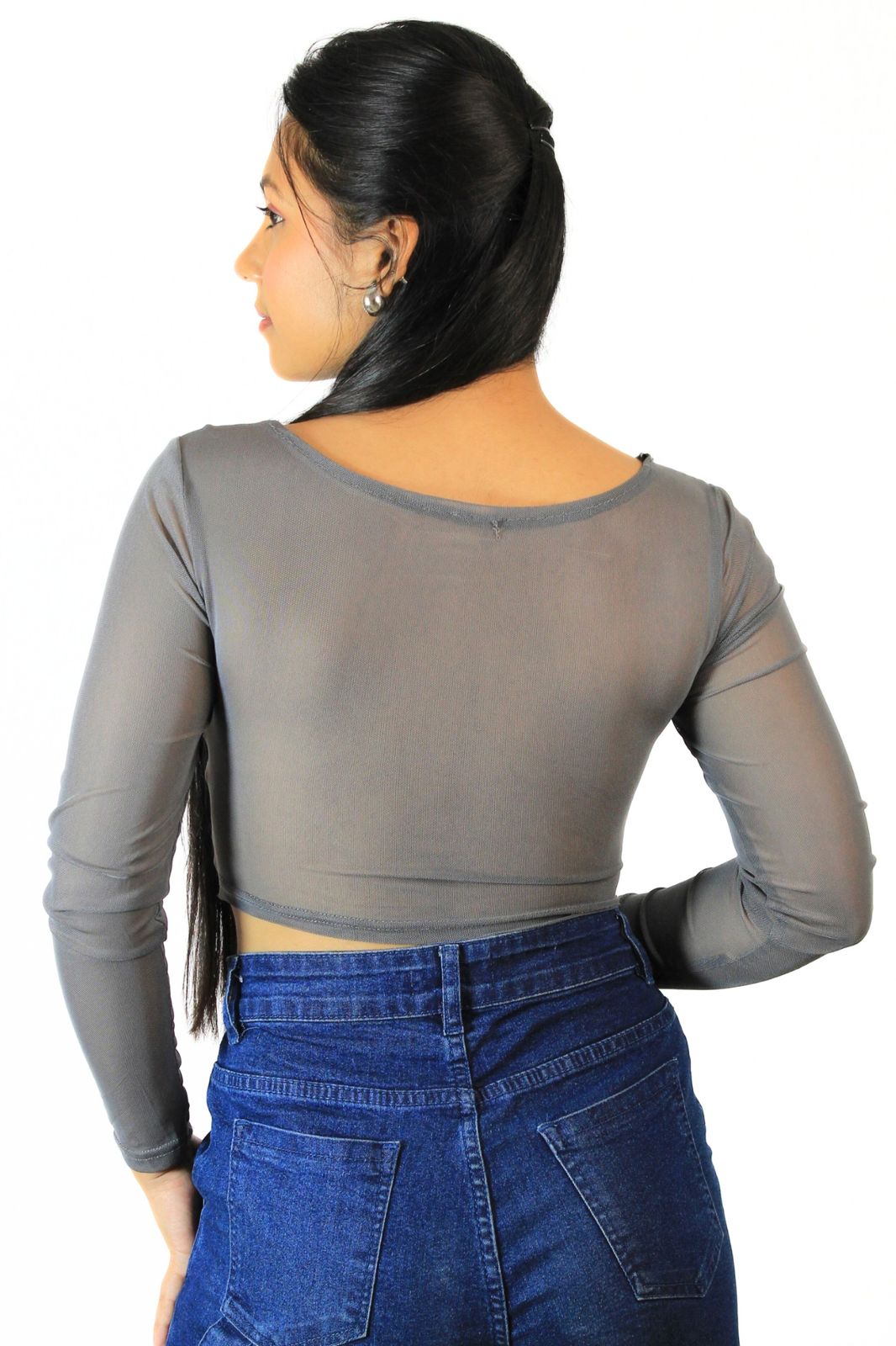 Leather Zip Top