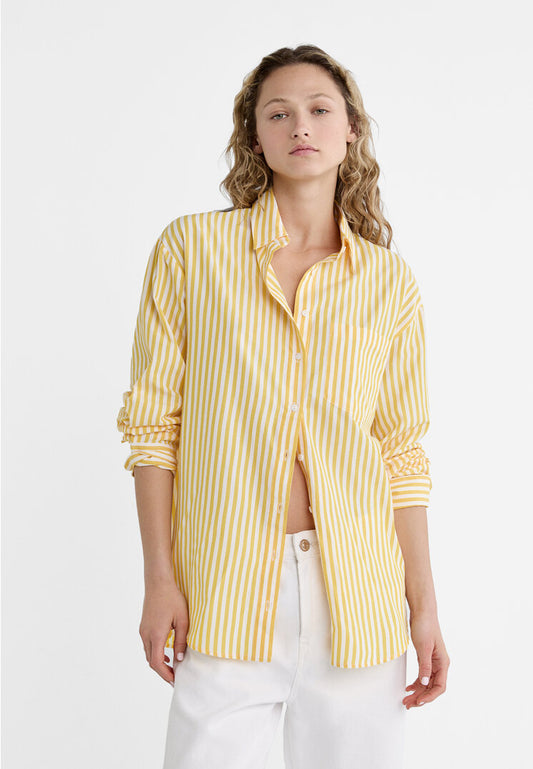 Stripe Yellow Shirt