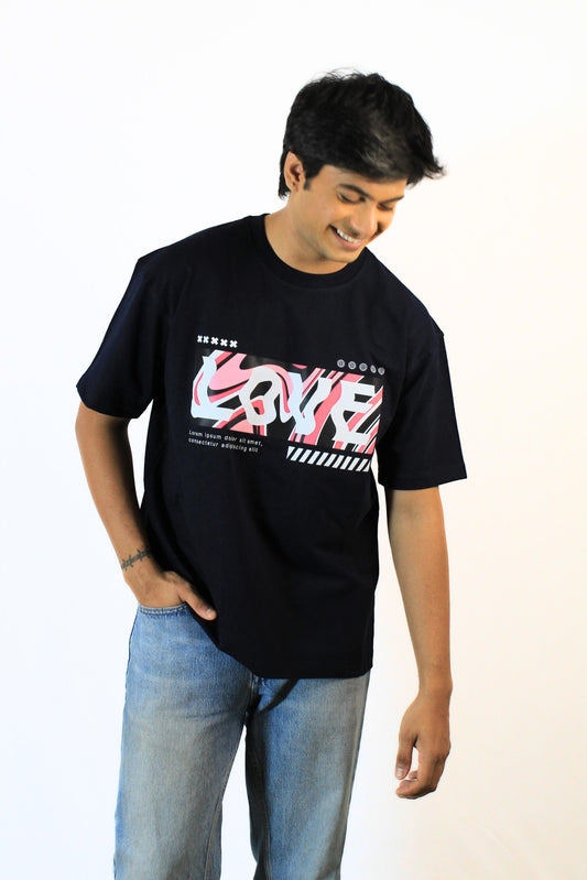 Love Graphic Print